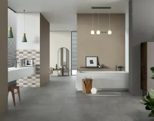 Piastrelle Pigmenti Dash e Chalk di Lea Ceramiche