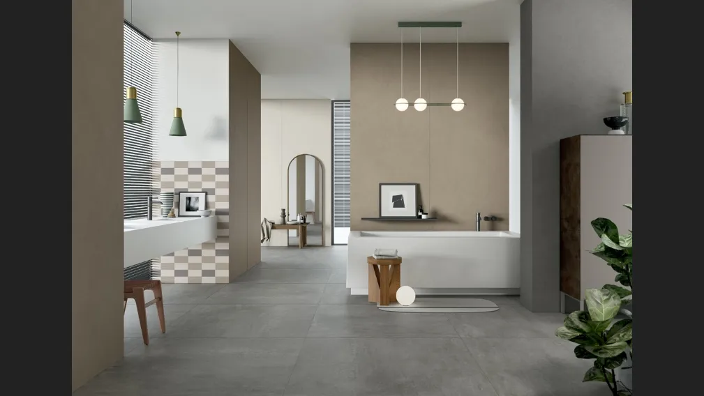 Piastrelle Pigmenti Dash e Chalk di Lea Ceramiche