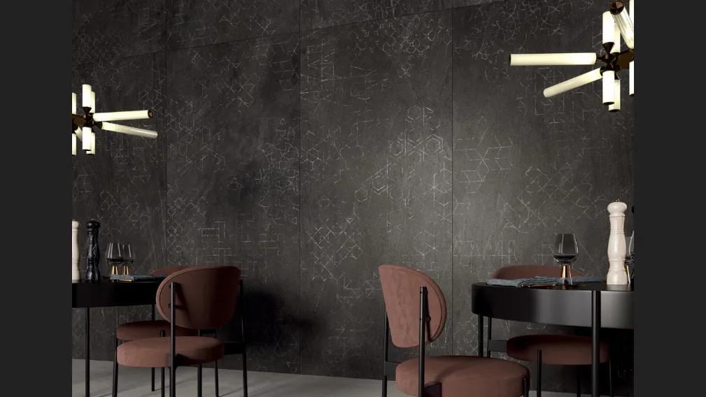 Piastrelle Nextone Dark di Lea Ceramiche