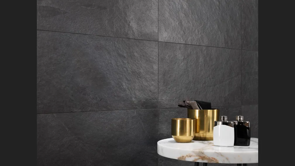 Piastrelle Waterfall Dark Flow di Lea Ceramiche