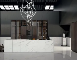 Cucina Design con isola in gres MK1 1 di Nova Cucina