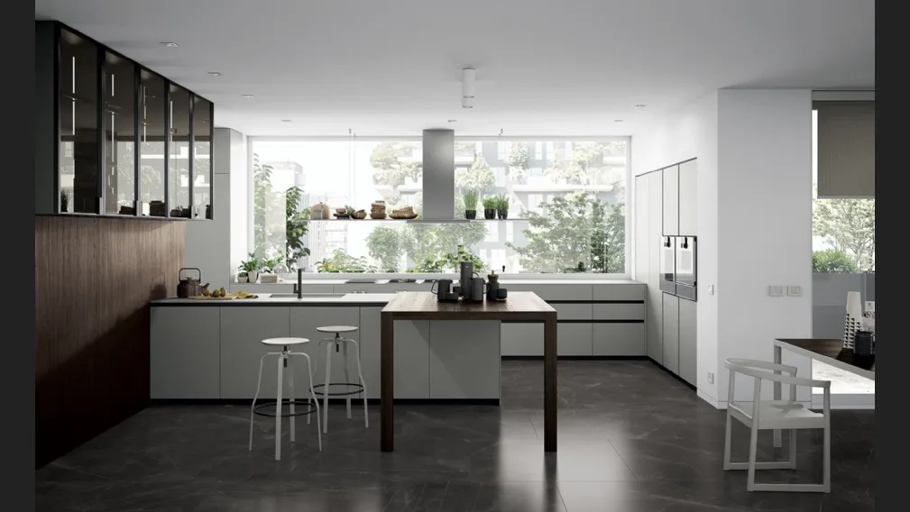 Cucina Design con penisola MK1 2 di Nova Cucina