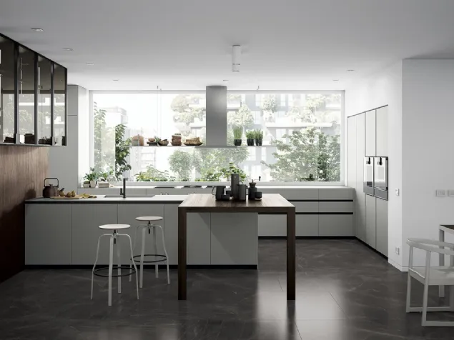 Cucina Design con penisola MK1 2 di Nova Cucina