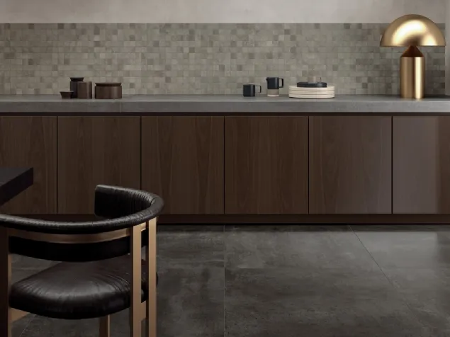 Piastrelle Concreto Dark di Lea Ceramiche