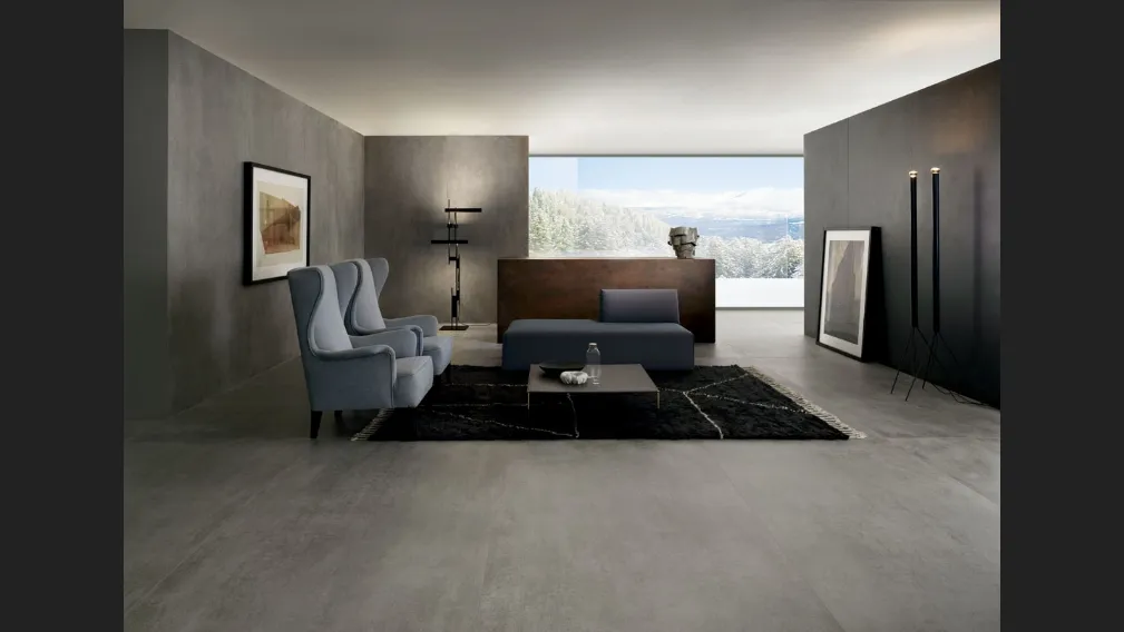 Piastrelle effetto cemento Concreto Medium di Lea Ceramiche